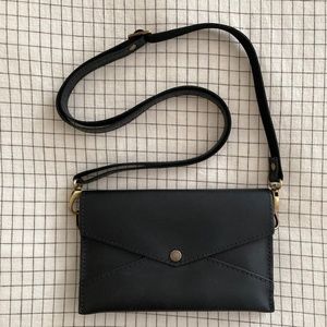 Portland Leather Goods Envelope Convertible Crossbody